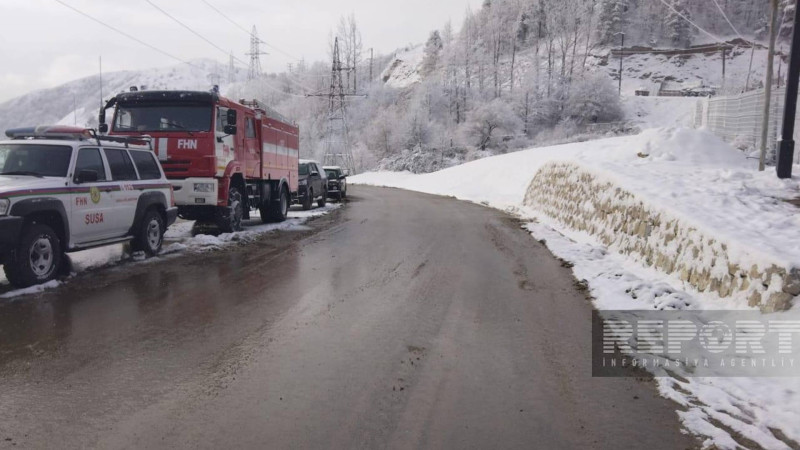 Şuşada yollar təmizlənib