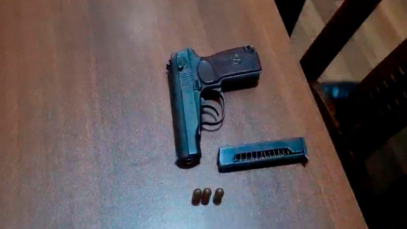 Bakıda “Makarov” gəzdirən şəxs saxlanılıb