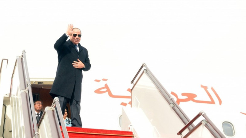 Misir Prezidentinin Azərbaycana səfəri başa çatıb