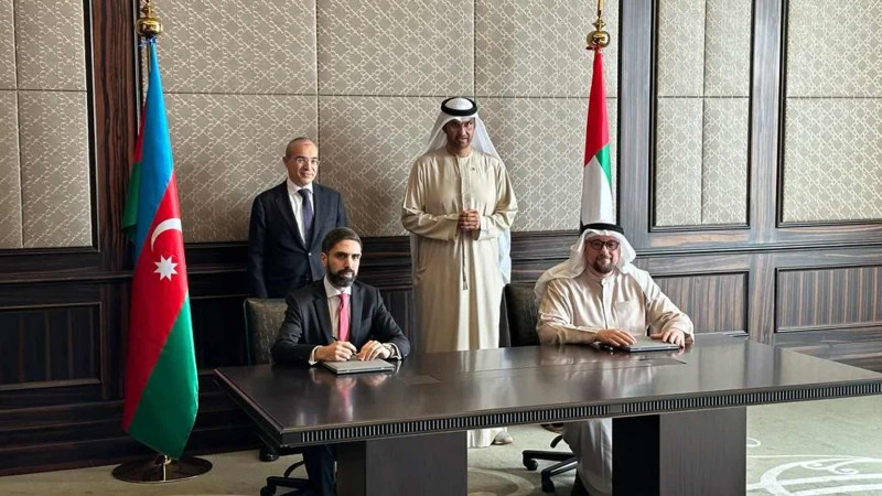 SOCAR-la “Masdar” şirkəti arasında sazişlər imzalanıb