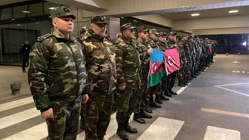Azərbaycan xilasedicilərinin növbəti qrupu Türkiyəyə yola düşüb
