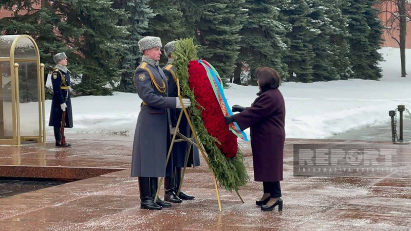 Sahibə Qafarova Rusiyada işguzar səfərdədir