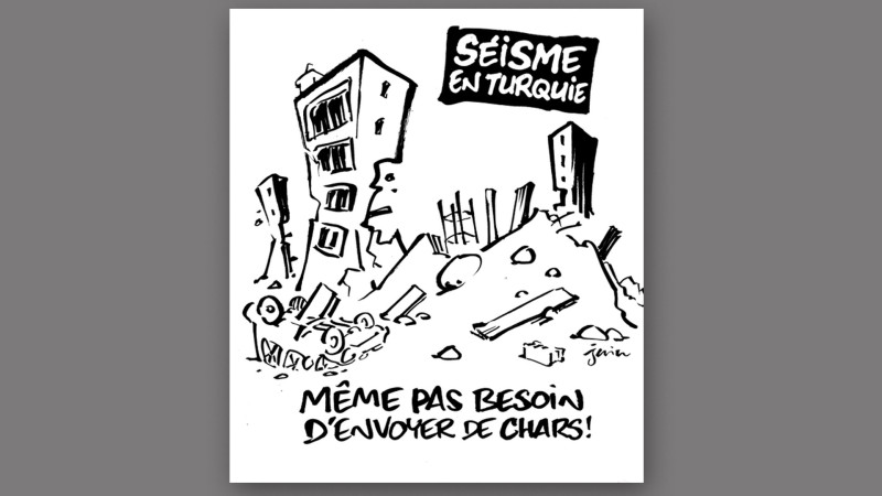 “Charlie Hebdo”dan dəhşətli zəlzələyə biabırçı reaksiya