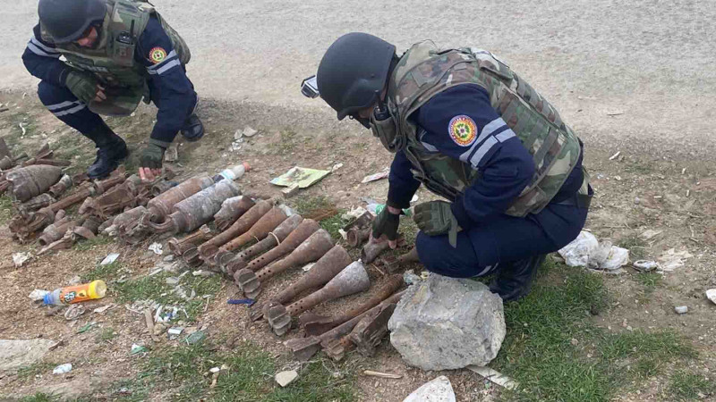 Bakıda hərbi tank mərmisi aşkarlanıb
