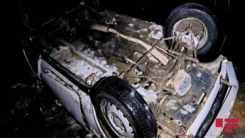 Sabirabadda yük avtomobili su arxına aşdı, 1 nəfər öldü