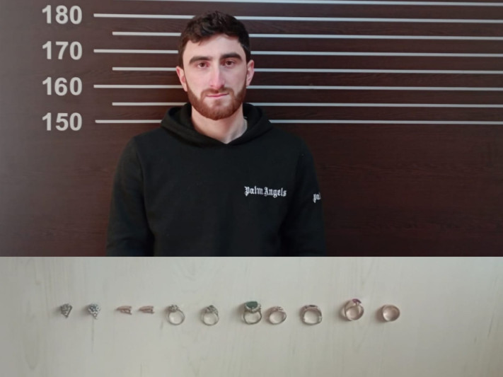Qonşusunun evindən 30 min manatlıq qızıl oğurlayan şəxs saxlanılıb
