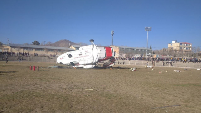 İranın idman nazirinin olduğu helikopter qəzaya uğrayıb