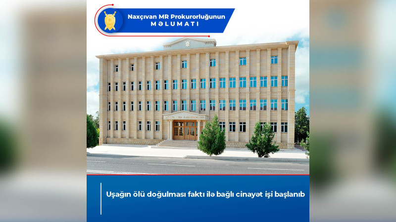 Naxçıvanda körpənin ölü doğulması ilə bağlı cinayət işi açılıb