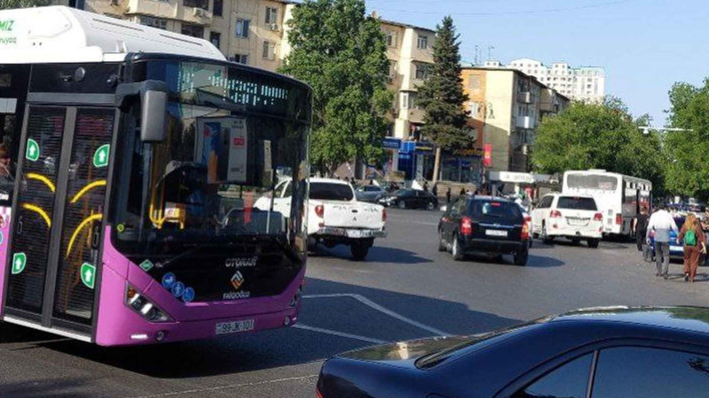 Bakıda 85 nömrəli marşrutun sürücüsünün ürəyi dayanıb
