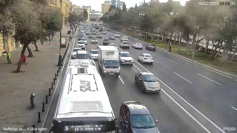 Bakıda tıxac olan yolların SİYAHISI