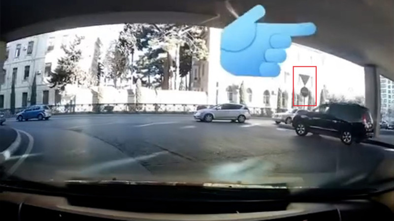 Bakının bu küçəsində yol nişanı dəyişib