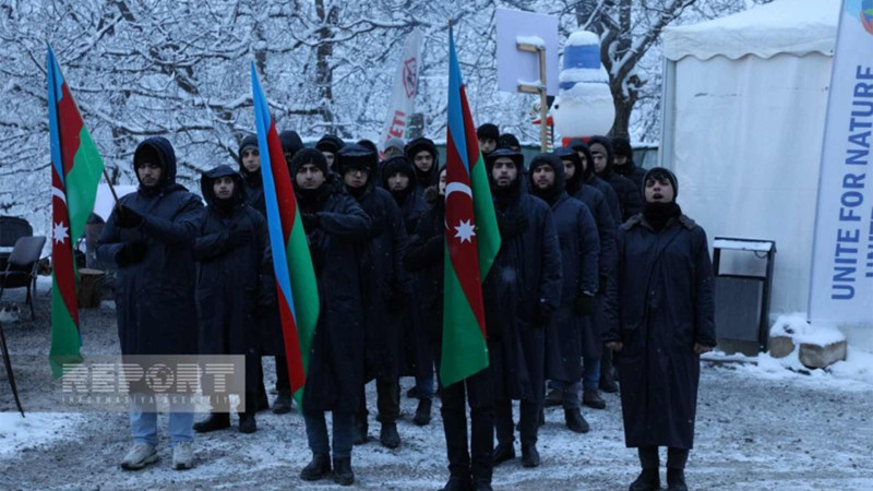 Xankəndi-Laçın yolunda aksiyanın 61-ci günüdür