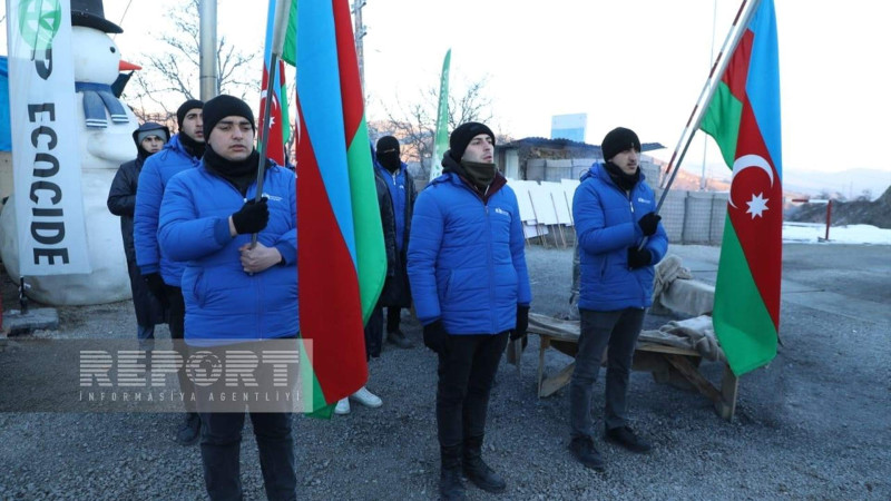 Xankəndi-Laçın yolu: etirazçılar 66 gündür öz tələblərini davam etdirirlər
