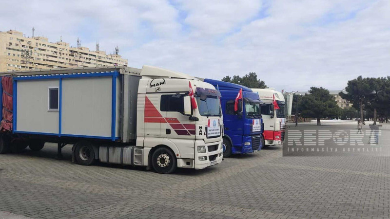 Sumqayıt qardaş ölkəyə yenidən yardım göndərib