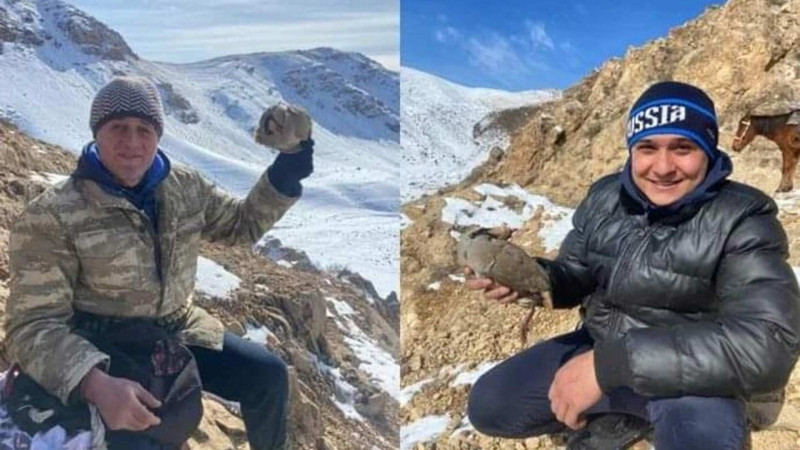 Naxçıvanda qanunsuz ov edən 4 nəfər saxlanılıb