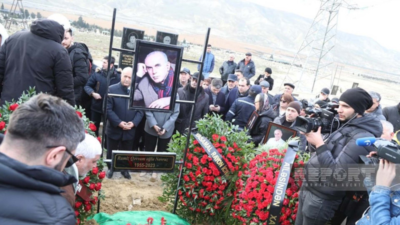 Xalq artisti Ramiz Novruz dəfn edilib