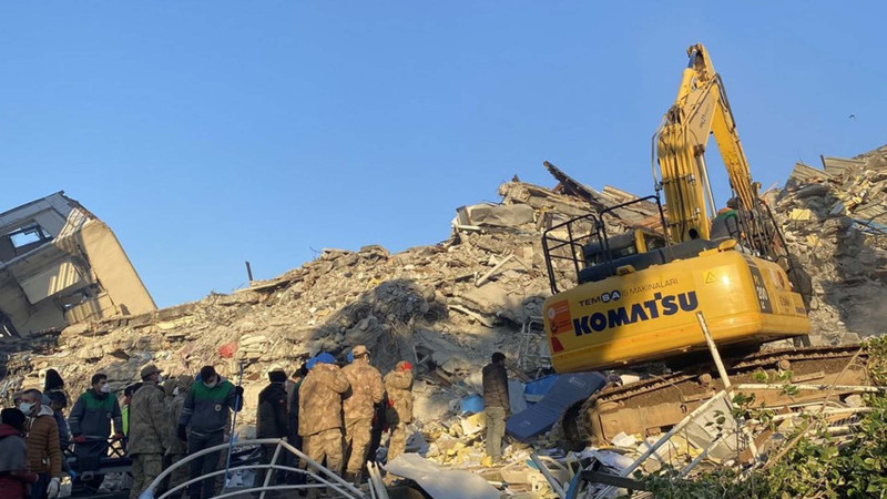 Hatayda 103 saatdan sonra 3,5 yaşlı uşaq xilas edilib