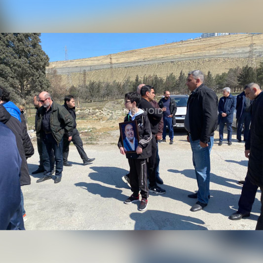 Oqtay Əliyevin dəfn mərasimi keçirilib-FOTO-VİDEO