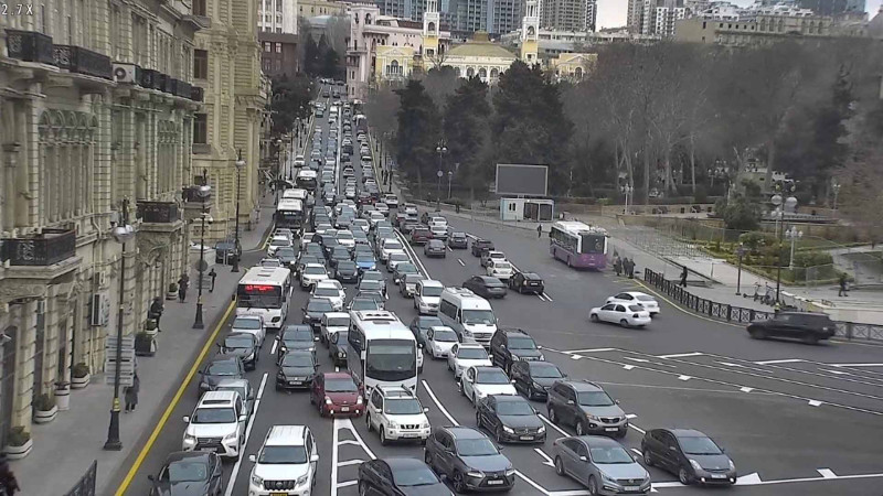 Bakıda tıxac olan küçələrin SİYAHISI
