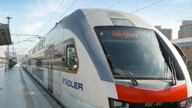 Bakı-Ağstafa marşrutu üzrə qatar reyslərinin sayı intensivləşdirilir