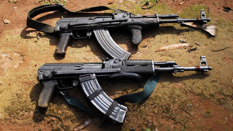 Saatlı sakinindən avtomat götürülüb