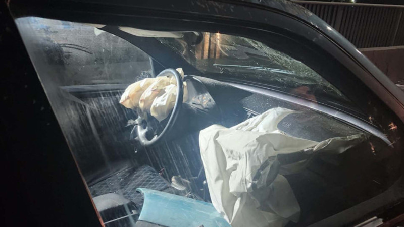 Göyçayda “BMW”aşıb