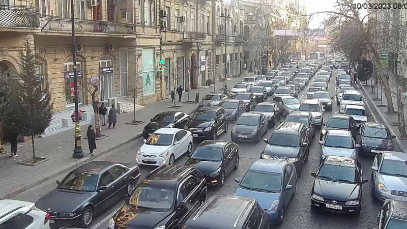 Bakıda tıxac olan yolların SİYAHISI