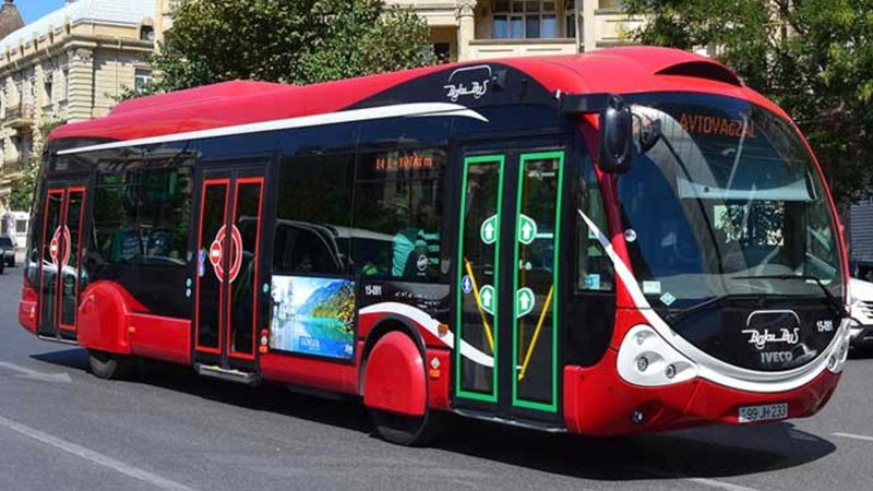Bakıdakı bəzi avtobusların hərəkət istiqaməti dəyişdirilib