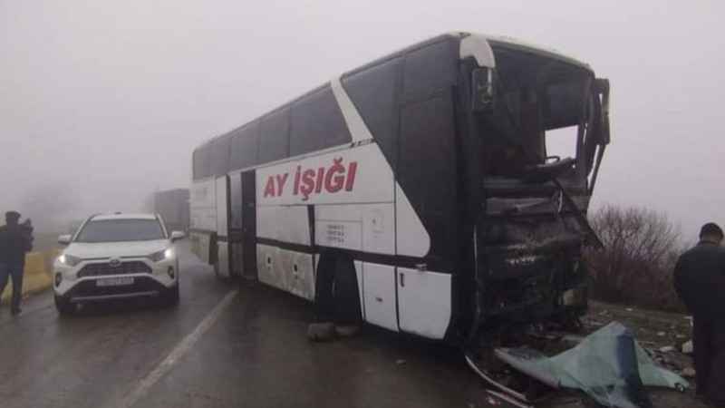 Azərbaycanda səfər oyununa gedən futbol klubu qəzaya uğrayıb