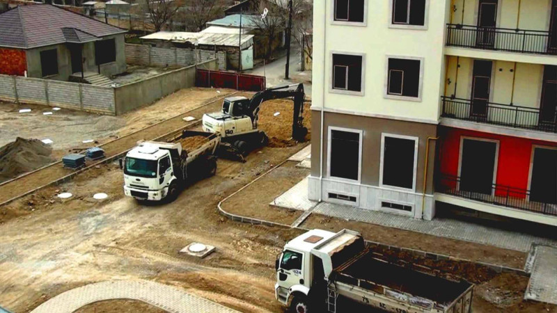 Naxçıvan şəhərinin küçə və yollarında təmir-bərpa işləri aparılır