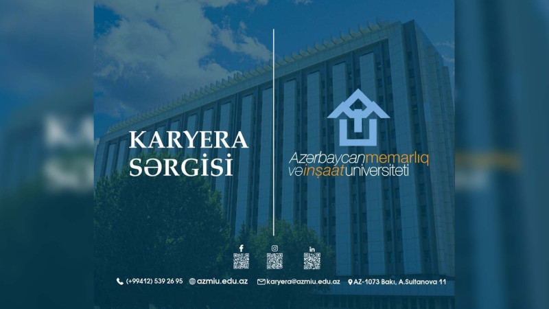 AZMİU-da karyera sərgisi keçiriləcək
