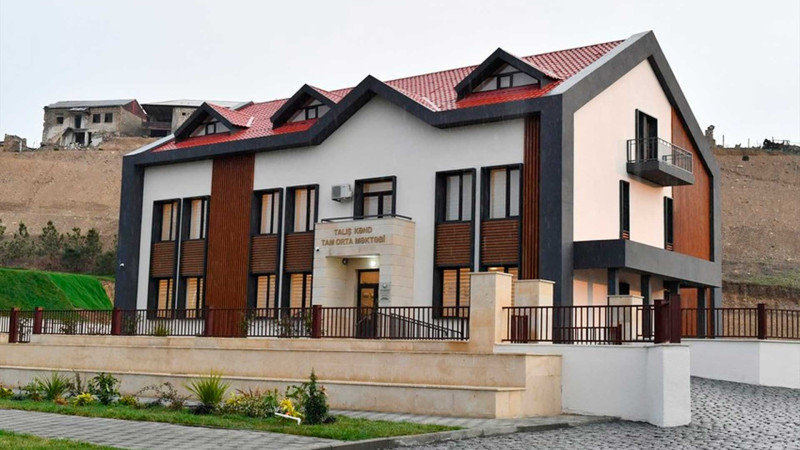 Talış kəndindəki tam orta məktəbdə ilk zəng çalınıb, uşaq bağçasında tədrisə başlanılıb