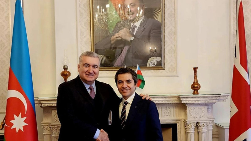 Azərbaycan və Türkiyənin Britaniyadakı səfirləri görüşüblər