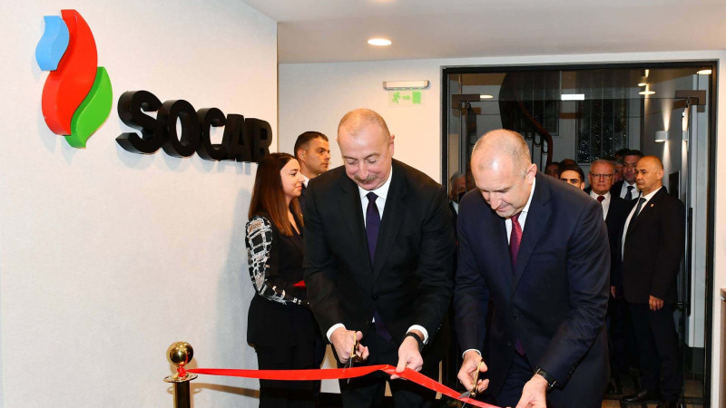 Sofiyada SOCAR-in Bolqarıstandakı ofisinin açılışı olub