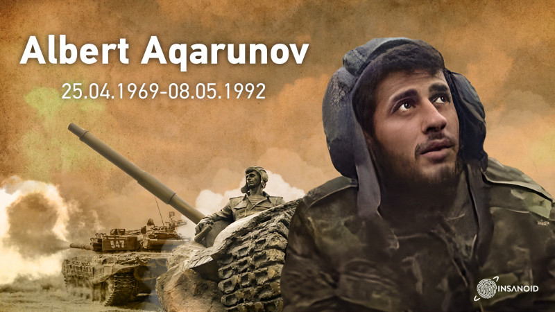 Bu gün Azərbaycanın Milli Qəhrəmanı Albert Aqarunovun doğum günüdür!