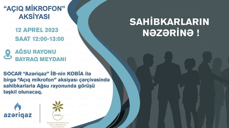 “Azəriqaz” Ağsuda sahibkarlarla görüşəcək