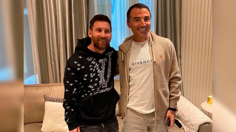 Azərbaycanlı iş adamı Messinin qonağı olub