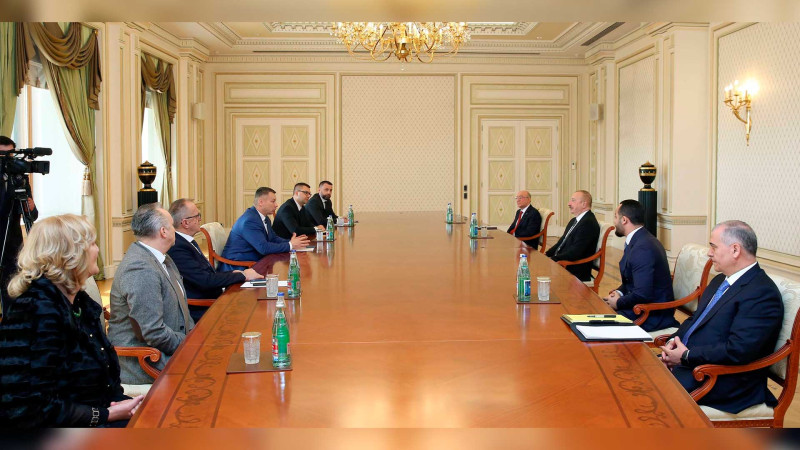 Prezident Bosniya və Herseqovinanın təhlükəsizlik nazirini qəbul edib