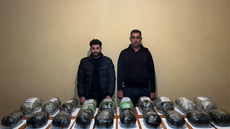 Azərbaycana narkotik vasitələr keçirməyə çalışan daha 2 nəfər həbs edilib