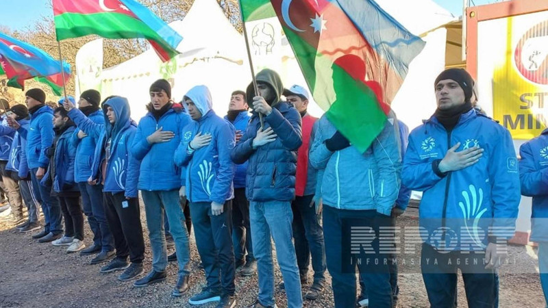 Ekofəalların Xankəndi-Laçın yolunda etiraz aksiyası 114 gündür davam edir
