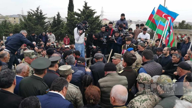 Ötən gün erməni təxribatı nəticəsində şəhid olan Vidadi Zalov dəfn olunub