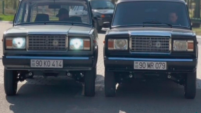 Balakəndə “avtoşlar” saxlanılıblar