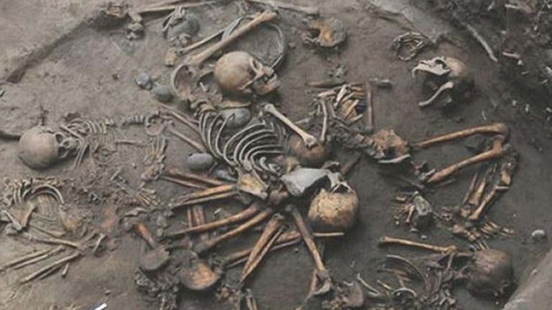 Ağdamda insan skeletinə bənzər sümüklər aşkarlanıb