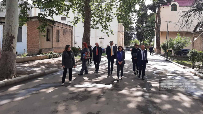 Fransa səfiri Gəncədə səfərdədir