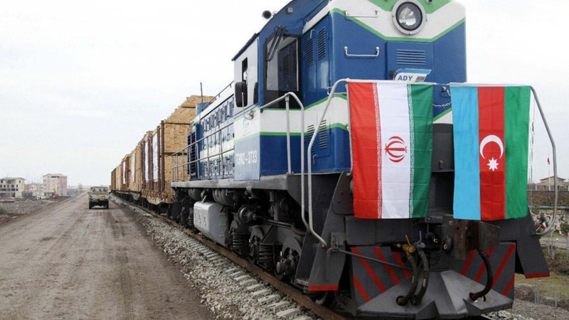 İrandan Azərbaycana dəmir yolu ilə yükdaşımalar 81% artıb