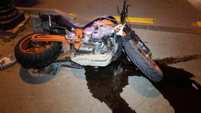 Saatlıda qəza zamanı motosiklet sürücüsü ölüb