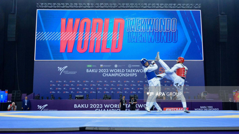 Azərbaycan taekvondoçusu dünya çempionatına qələbə ilə başlayıb
