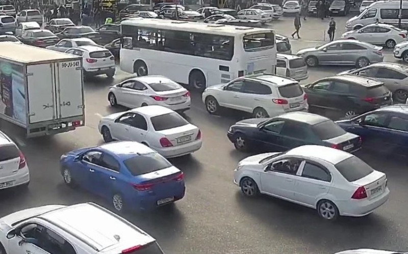 Bakıda tıxac olan yolların siyahısı - XƏRİTƏ