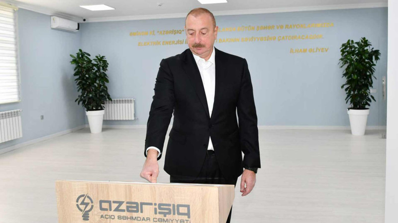 Şuşa Elektrik Şəbəkələrinin İnnovativ Texnologiyalar Mərkəzinin açılışı olub