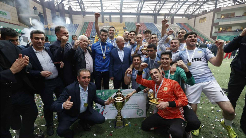 FHN minifutbol turnirinin qalibi olub